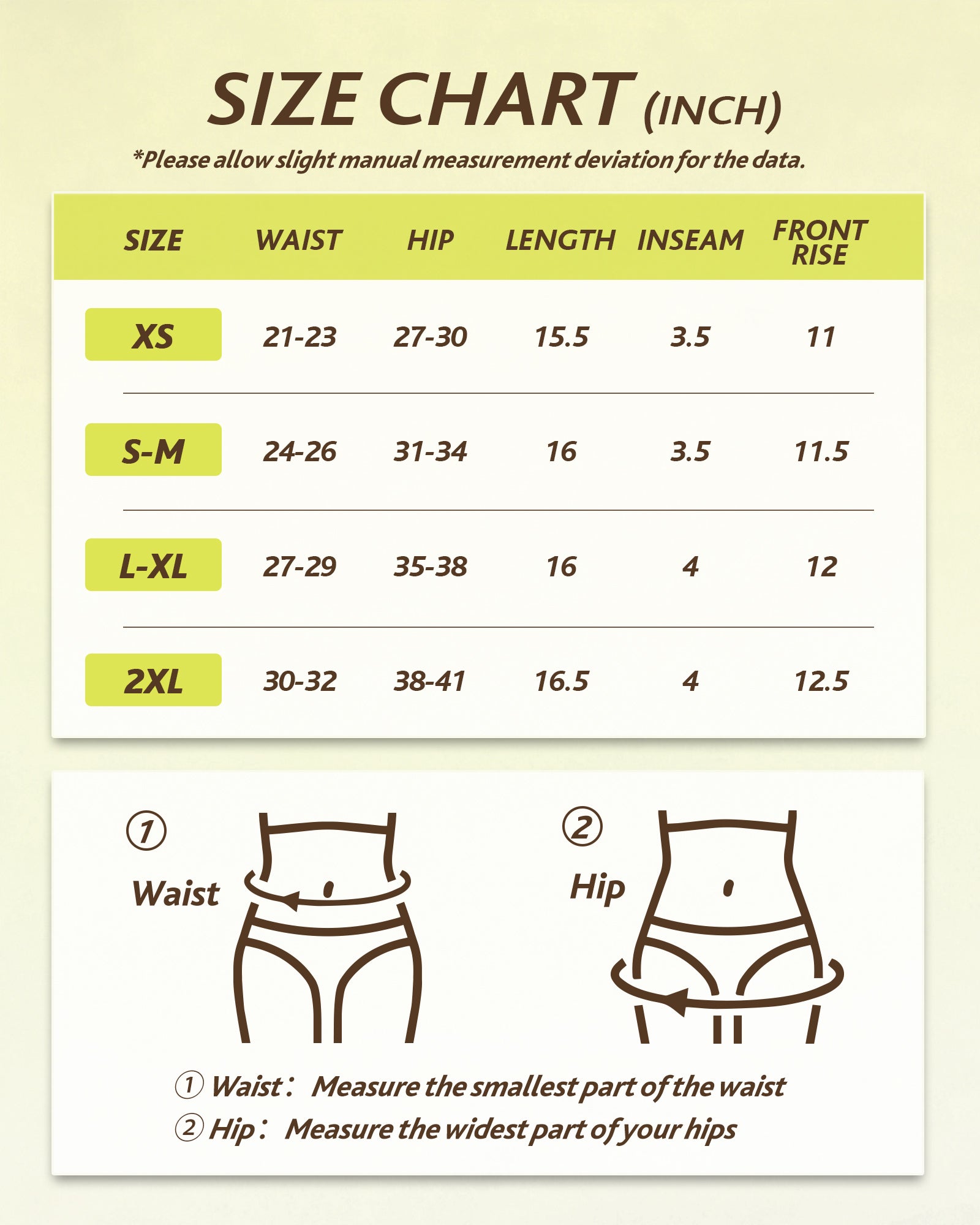 Women’s High-Waist Biker Shorts – Ultra-Soft, Tummy Control, 5” Length