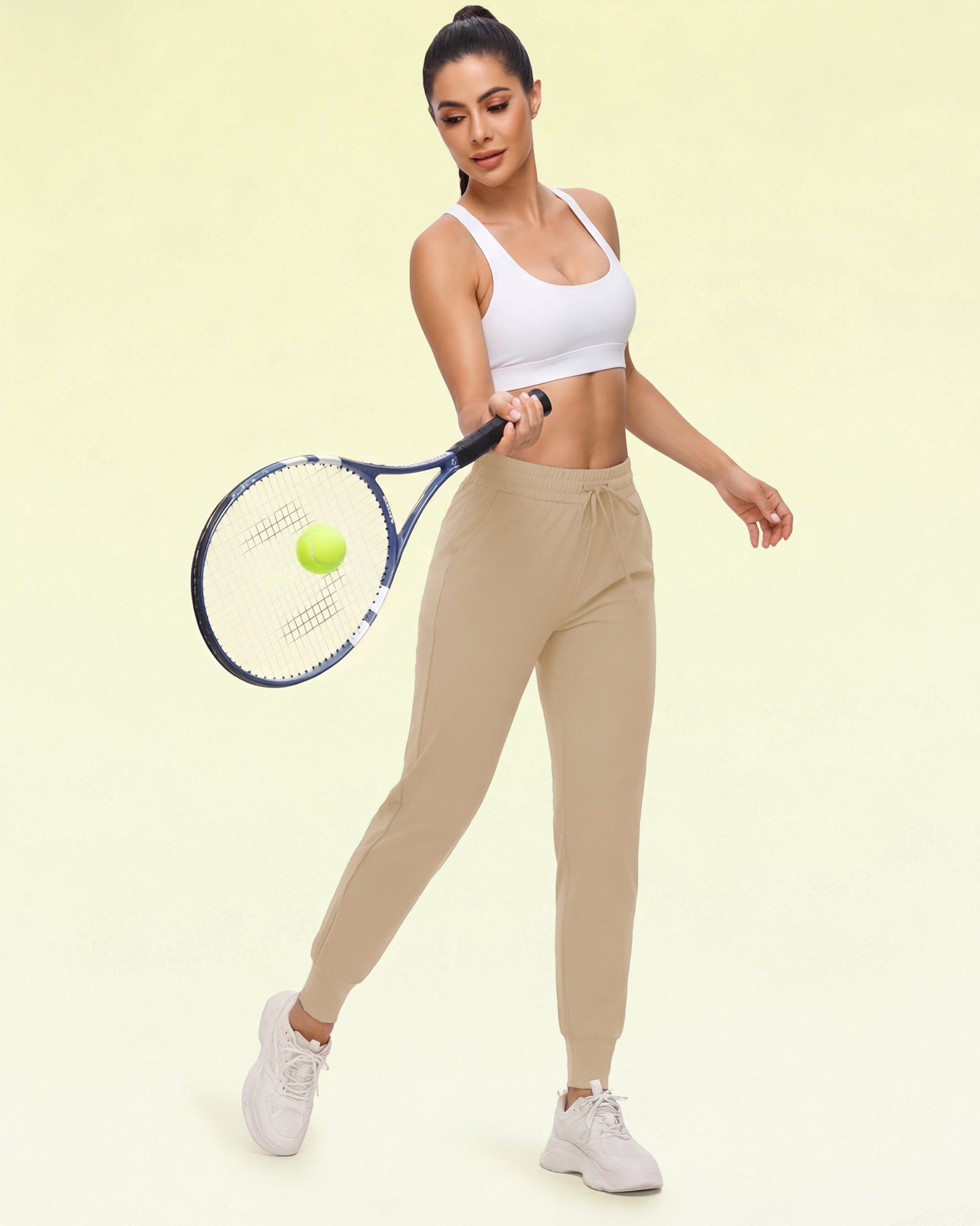 Women's Joggers with Pockets - Lounge & Yoga Pants