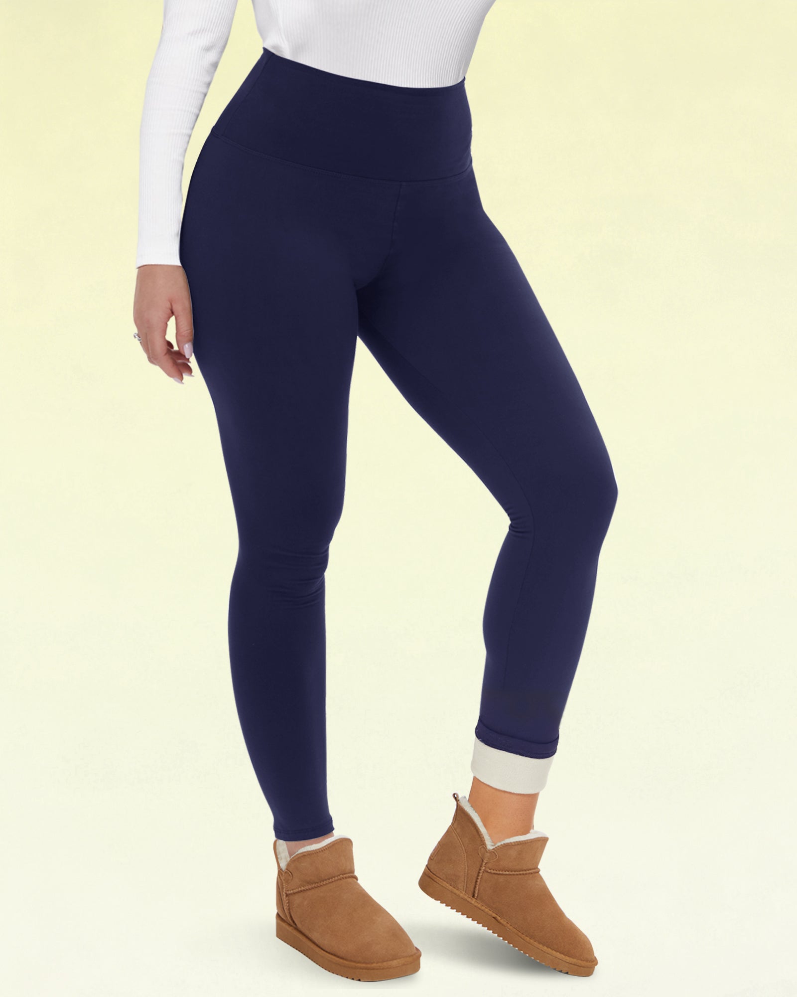 Thick Thermal Fleece Lined Leggings
