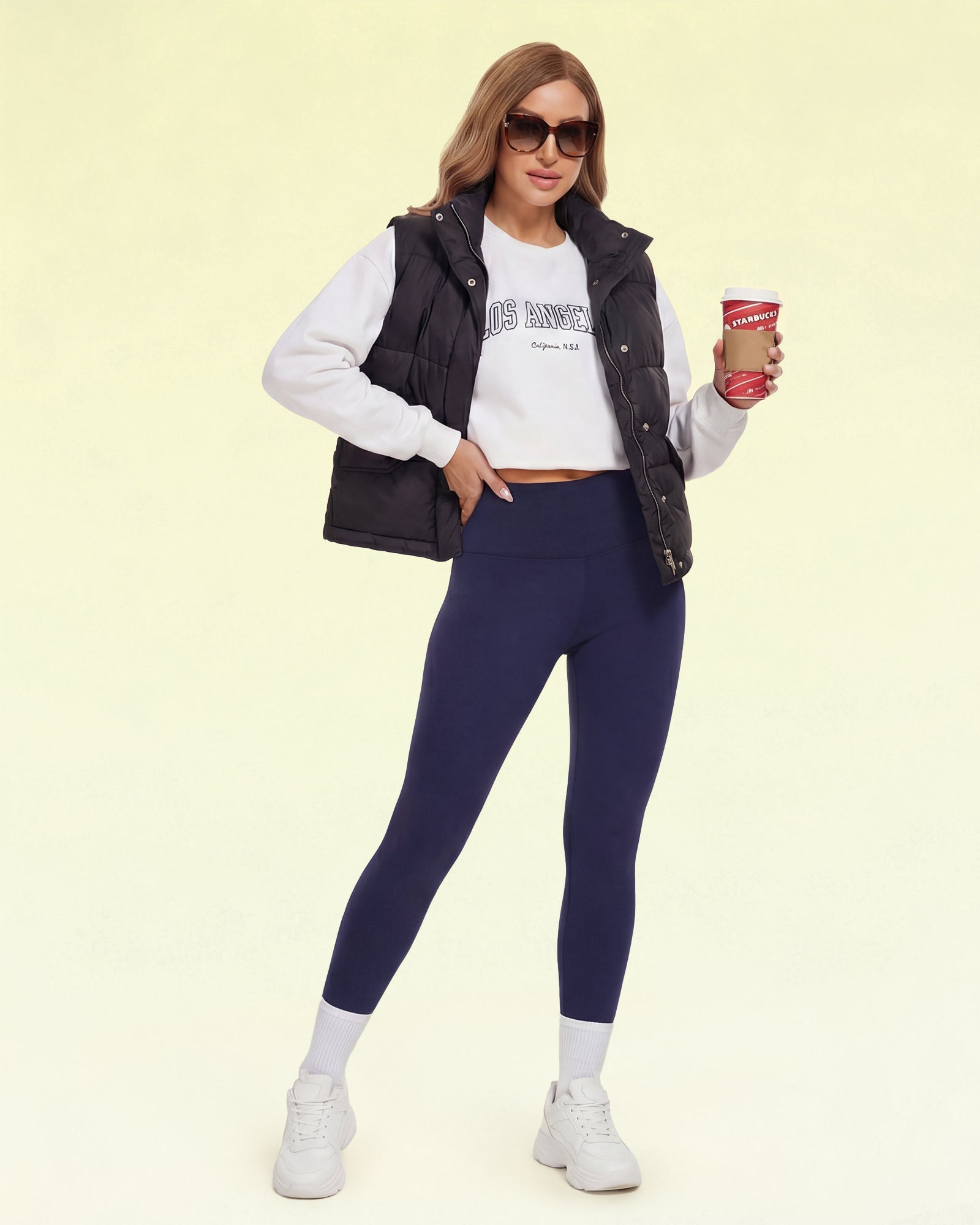 Thick Thermal Fleece Lined Leggings