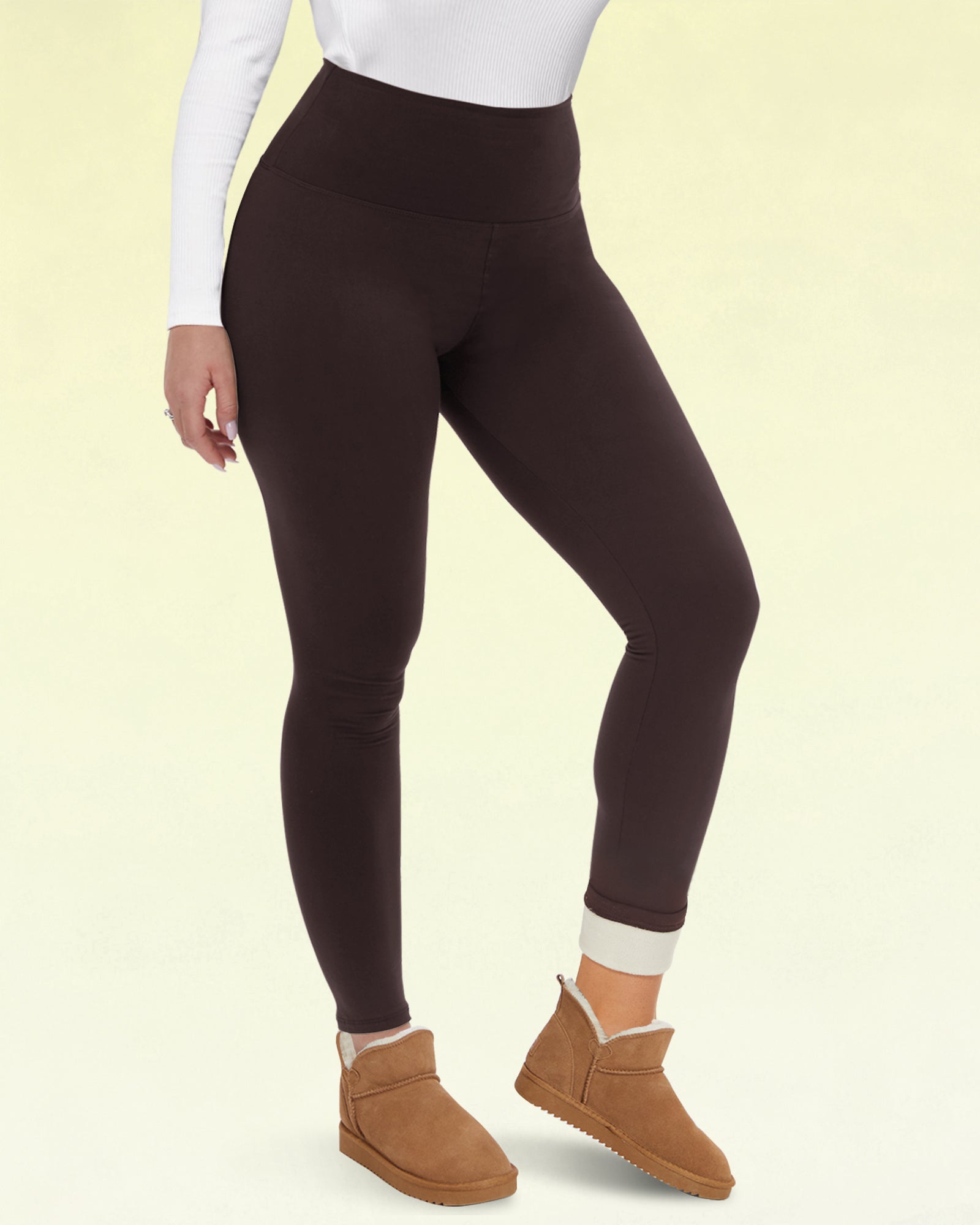 Thick Thermal Fleece Lined Leggings