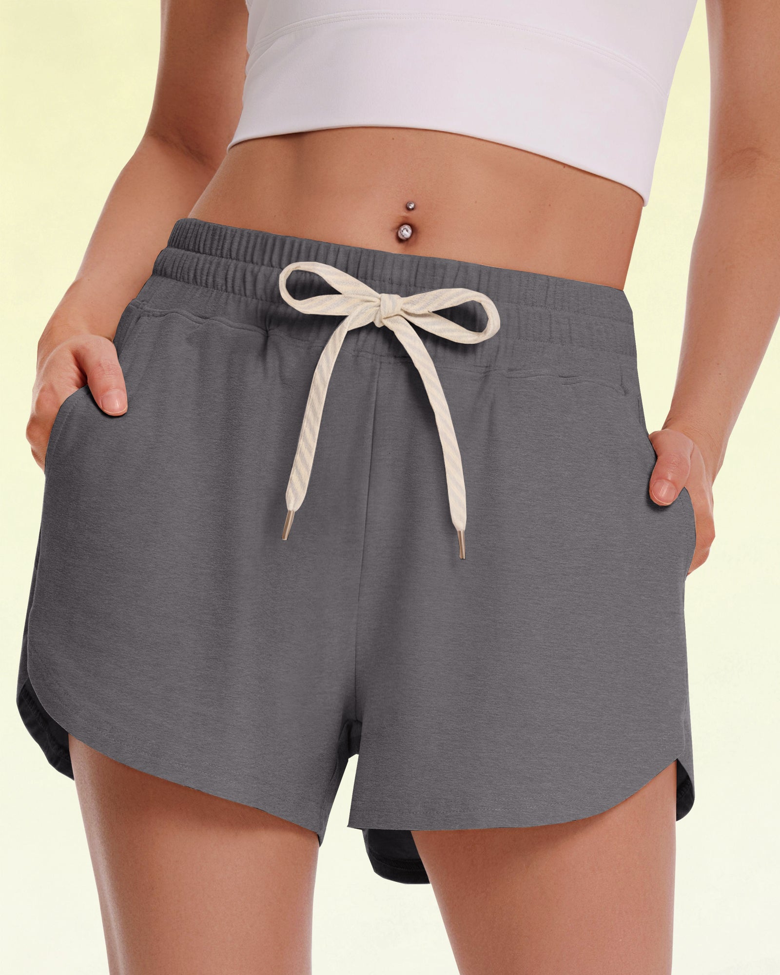 Sweat Shorts for Women - Soft Comfy for Casual and Workout