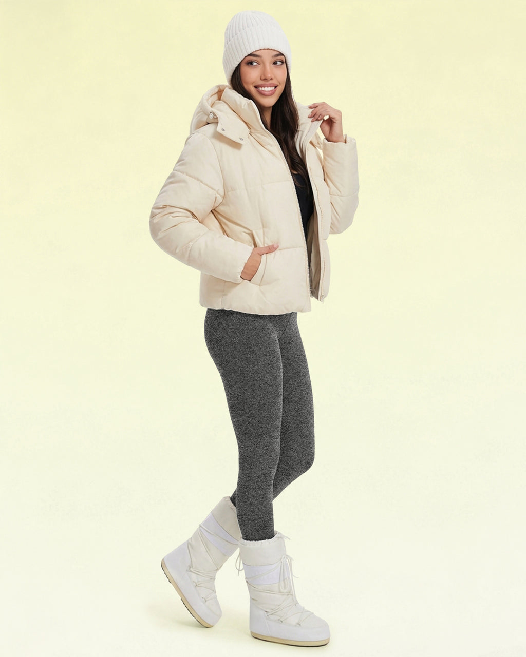 Thick Thermal Fleece Lined Leggings