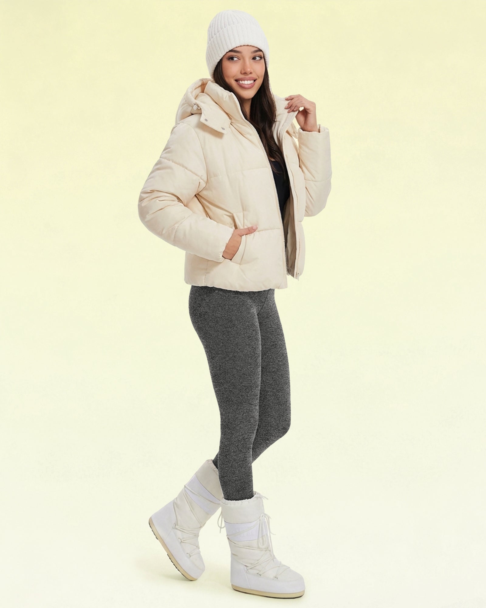Thick Thermal Fleece Lined Leggings