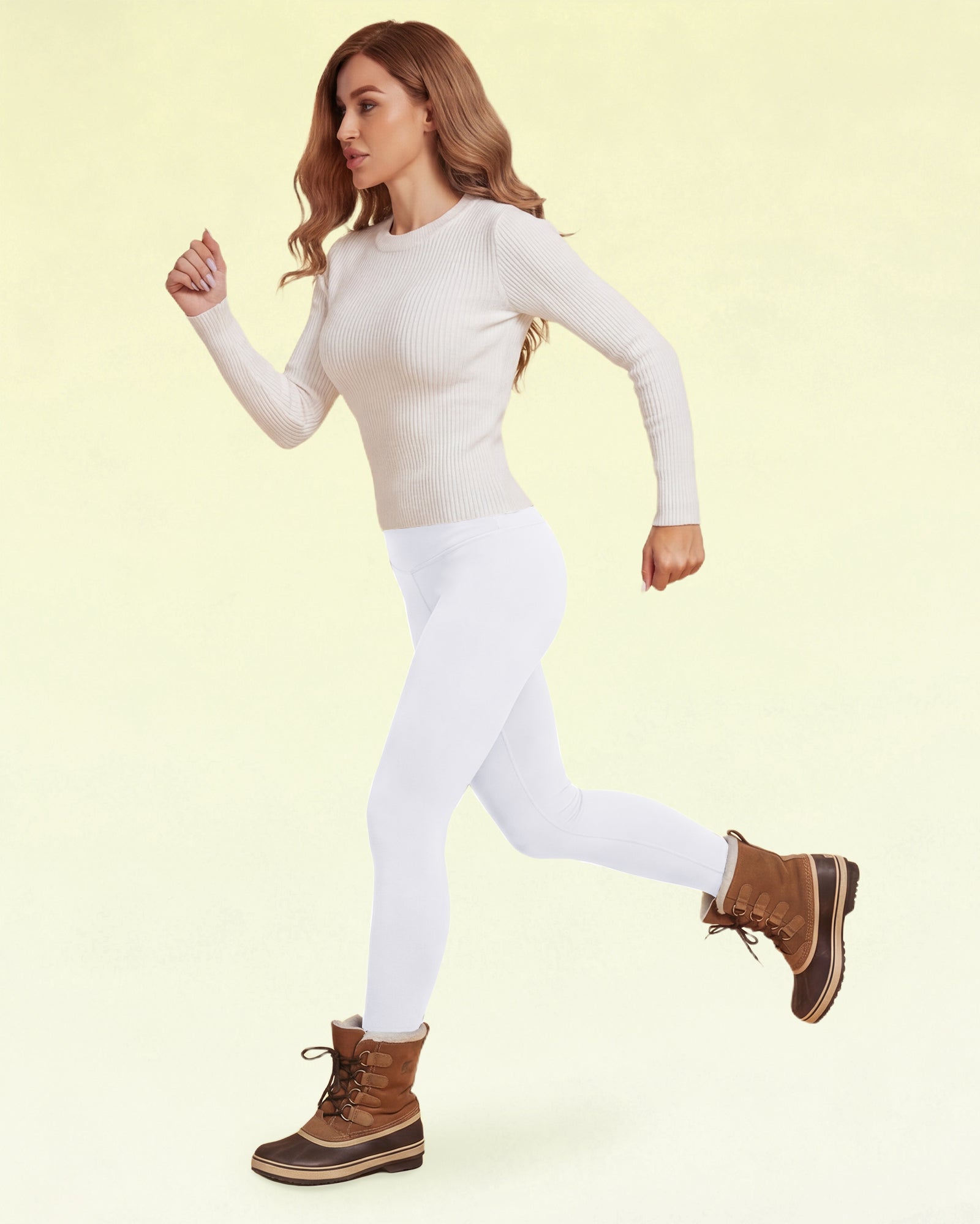 Thick Thermal Fleece Lined Leggings