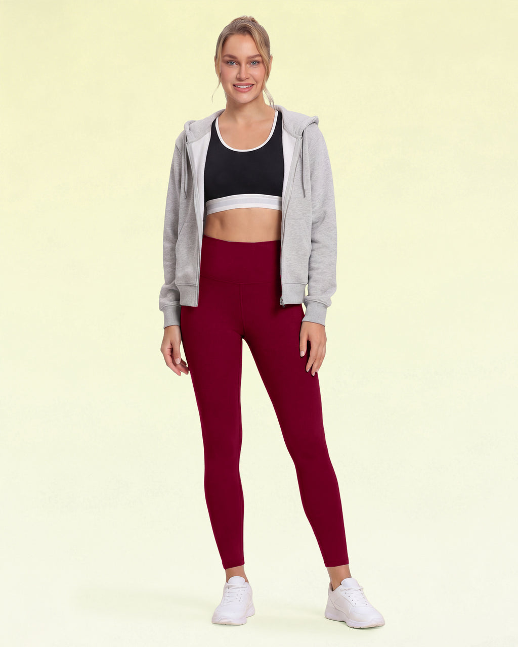Women's 4-Pack Leggings - Ultra Soft, High Waisted, Tummy Control, Regular & Plus Size