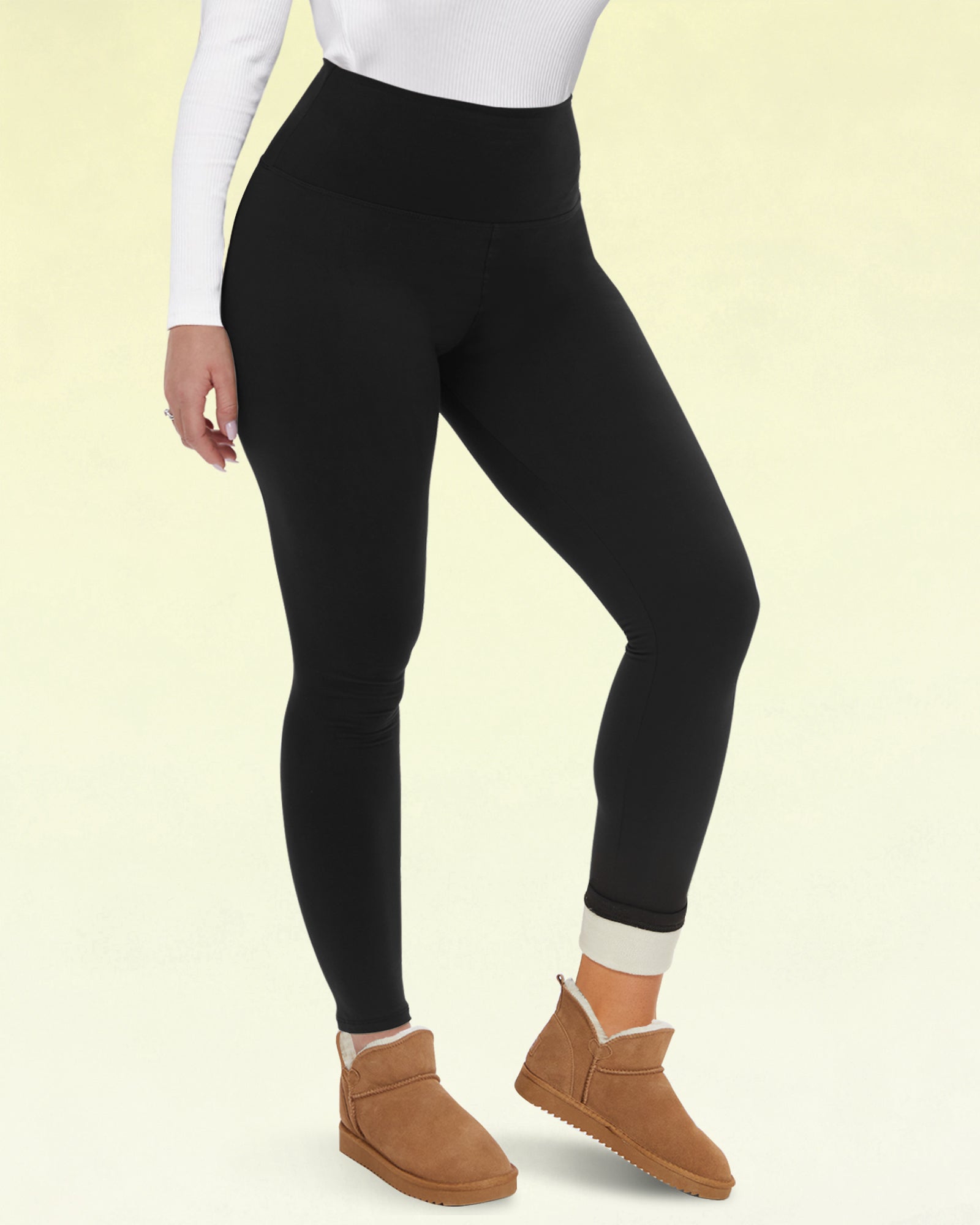 Thick Thermal Fleece Lined Leggings
