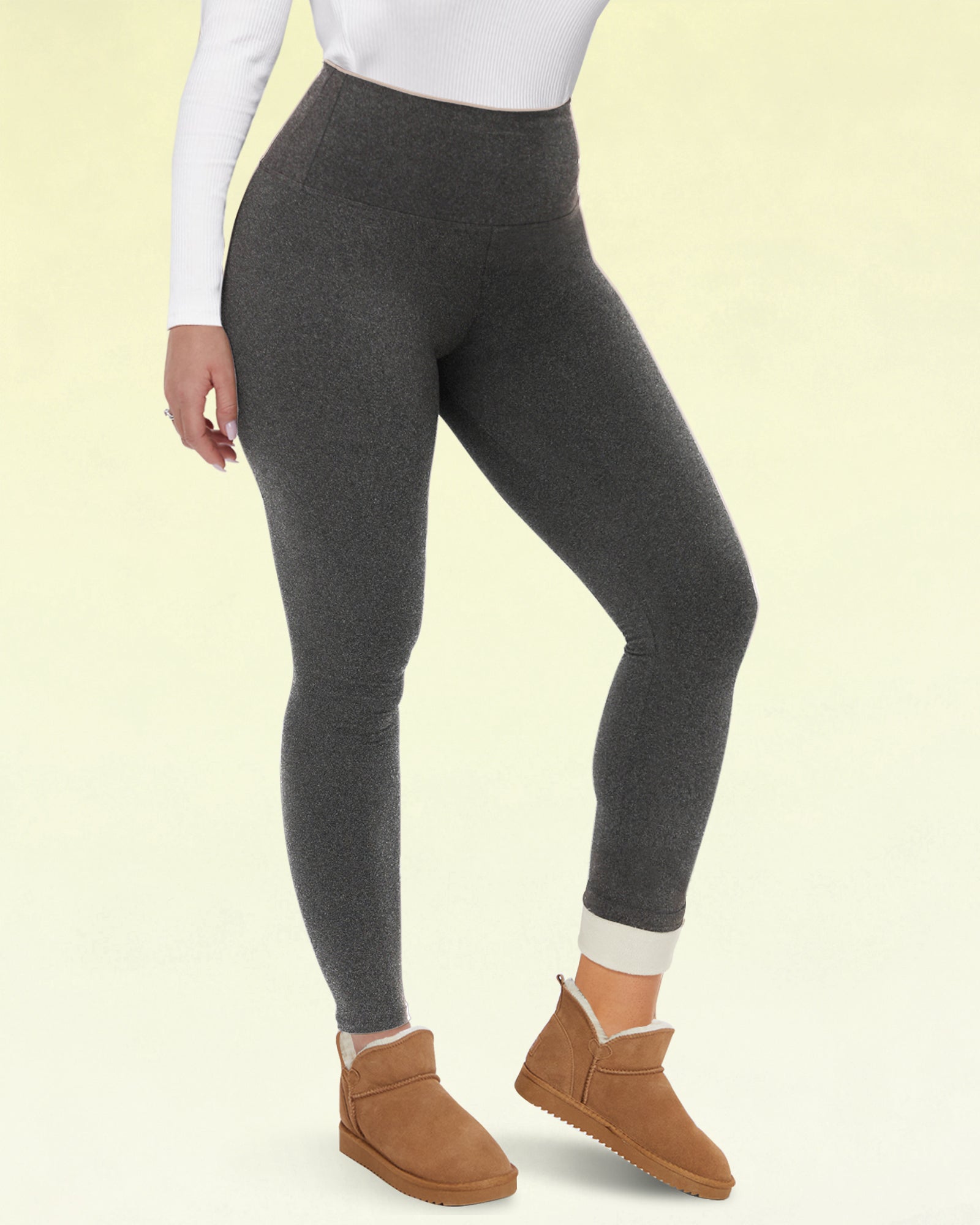 Thick Thermal Fleece Lined Leggings
